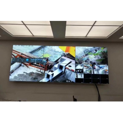 天津码头远程监控屏项目