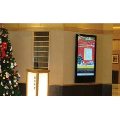 安徽合肥日圆日式料理液晶广告机案例
