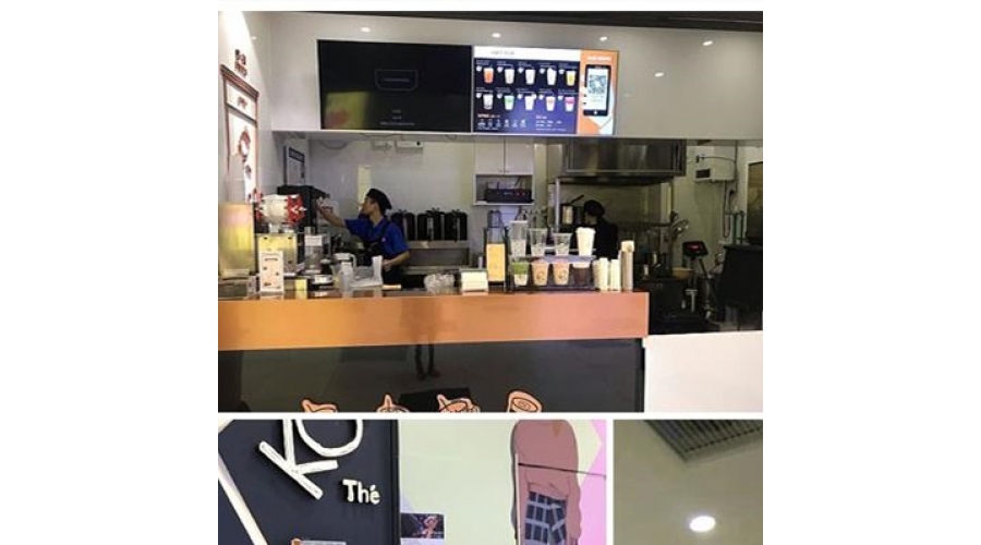 KOI The 苏州奶茶店_自助点餐机