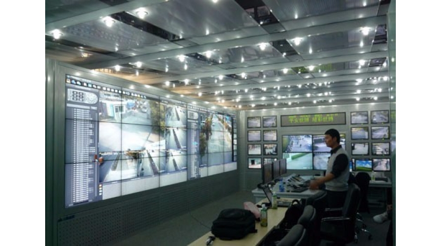 天津世博安保指挥中心_拼接屏监控系统
