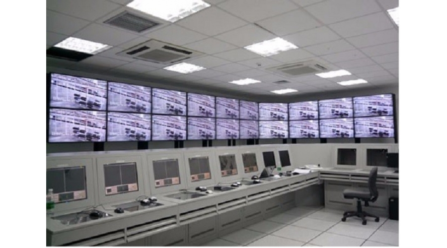 UPS亚太区转移中心拼接墙监视器案例