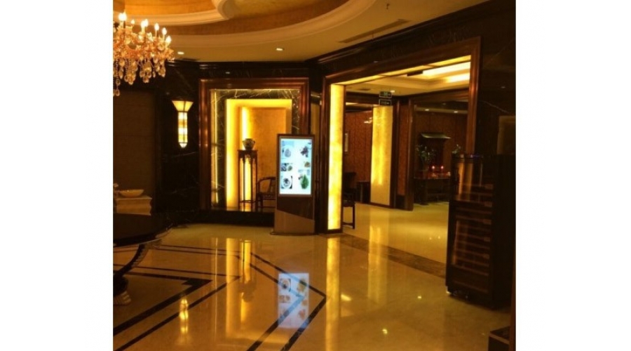 广东珠海海蓝度假酒店液晶广告机案例