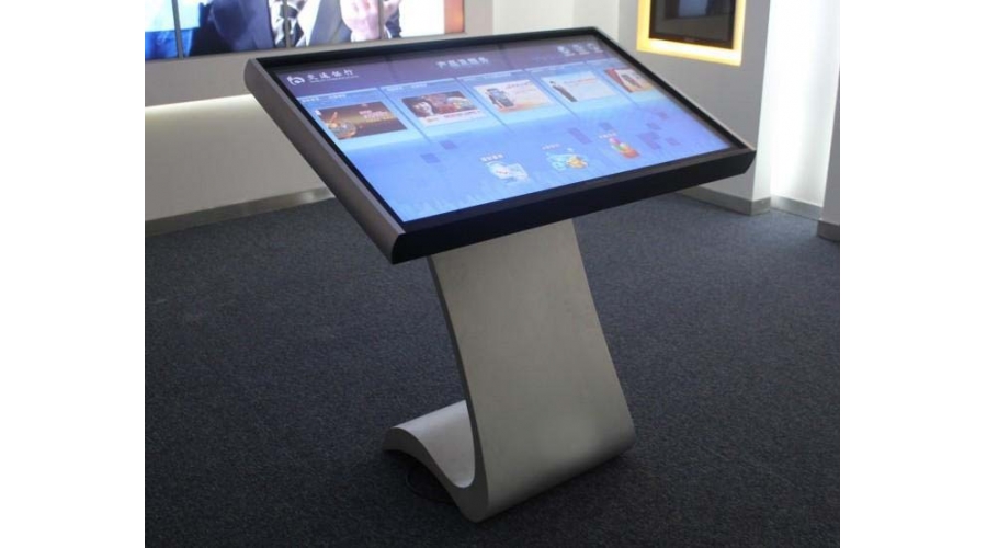 广东增城交通银行触摸一体机案例