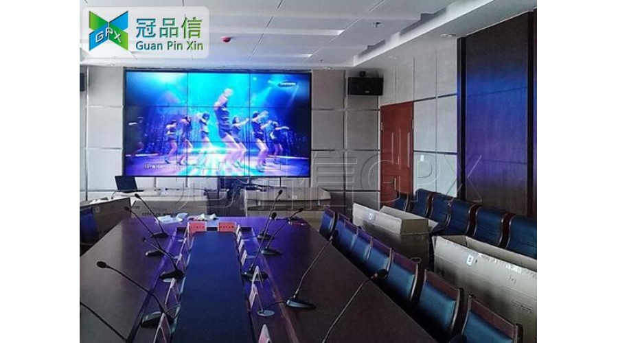山西德顺科技有限公司大型视频会议室拼接屏/液晶拼接屏案例